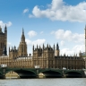Londres, le palais de Westminster et la tour de l'Horloge (Big Ben)